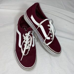 Vans Low Old Skool Port Royale Red/White Women 8.5